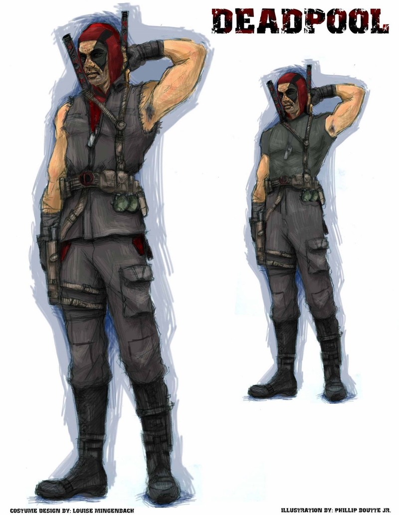 Illustration for article titled Deadpool Could Have Looked So Much Cooler In Wolverine